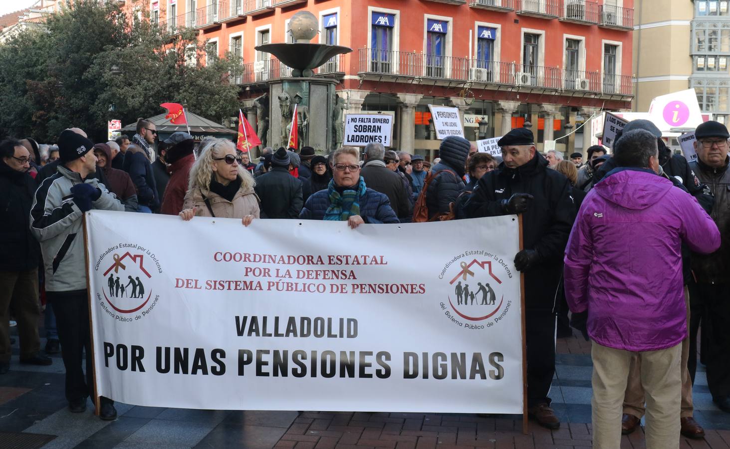 Fotos: Manifestación en Valladolid por las pensiones