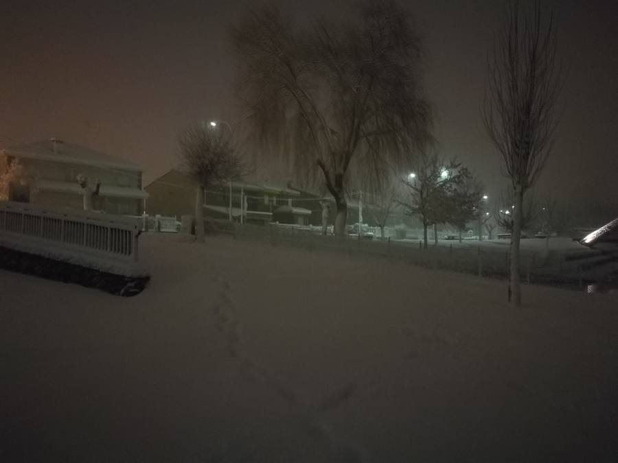 Fotos: Nevada en Velilla del Río Carrión