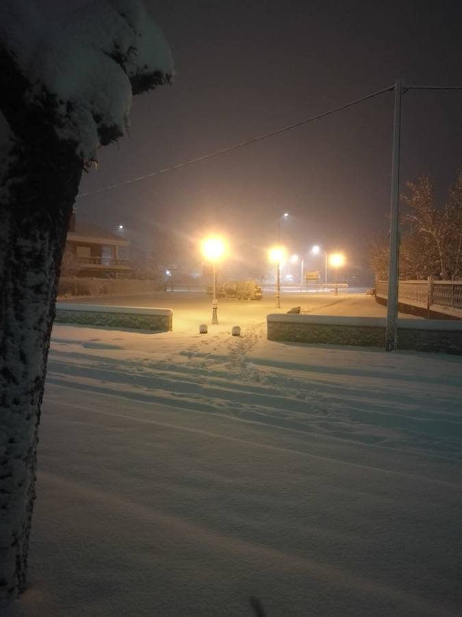 Fotos: Nevada en Velilla del Río Carrión