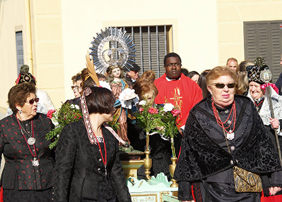 Fotos: Celebración de Santa Águeda en Nieva