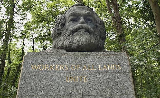 Tumba de Karl Marx, en Londres