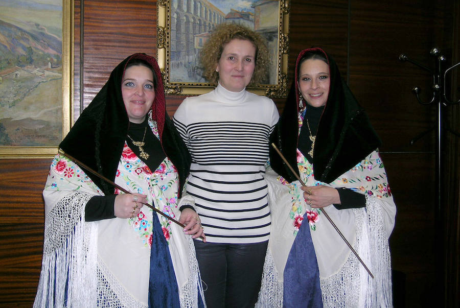 Fotos: Las alcaldesas de Zamarramala visitan las instituciones segovianas