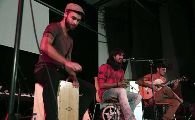 Recital de música en una edición previa de 'Salamanca a Tope'. 