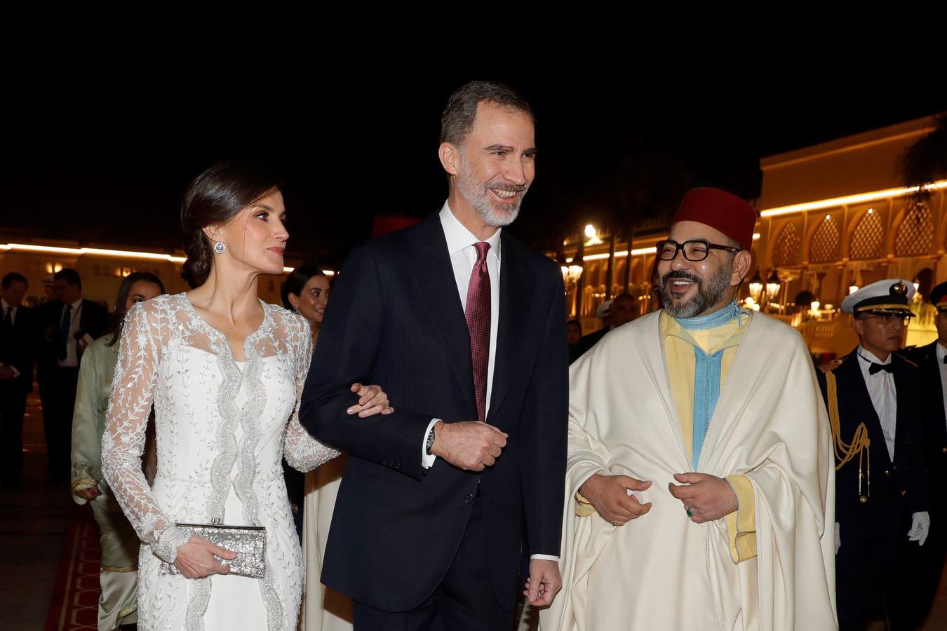 Los reyes Felipe VI y Letizia están realizando una visita de Estado a Marruecos, su segundo viaje al país magrebí, invitados por Mohamed VI