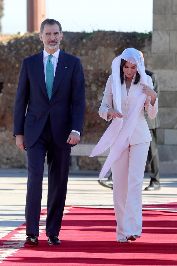 Los reyes Felipe VI y Letizia están realizando una visita de Estado a Marruecos, su segundo viaje al país magrebí, invitados por Mohamed VI