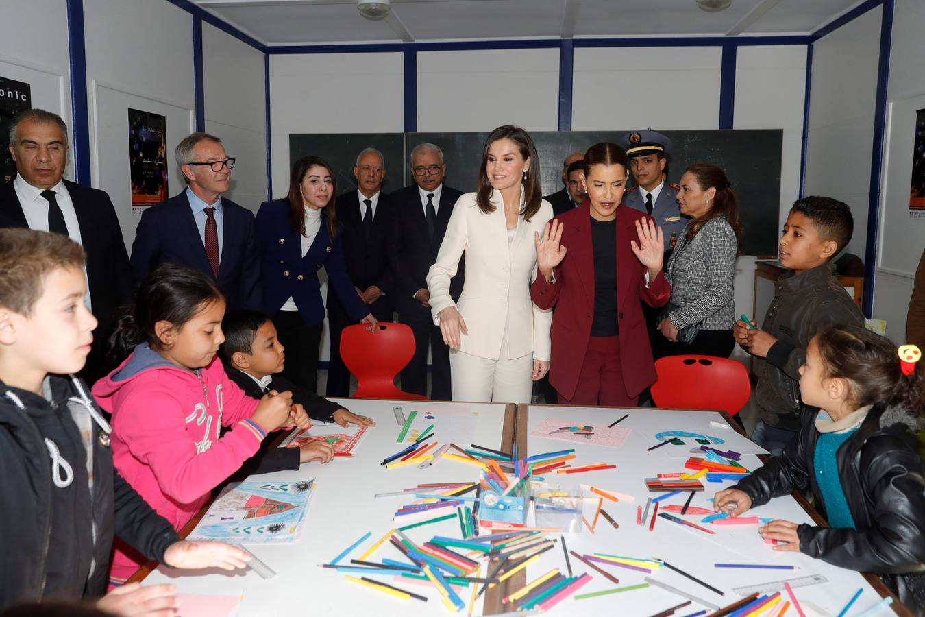 Los reyes Felipe VI y Letizia están realizando una visita de Estado a Marruecos, su segundo viaje al país magrebí, invitados por Mohamed VI