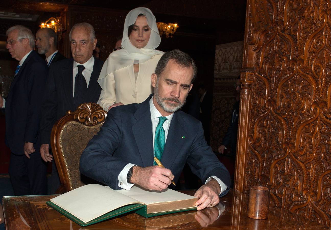 Los reyes Felipe VI y Letizia están realizando una visita de Estado a Marruecos, su segundo viaje al país magrebí, invitados por Mohamed VI