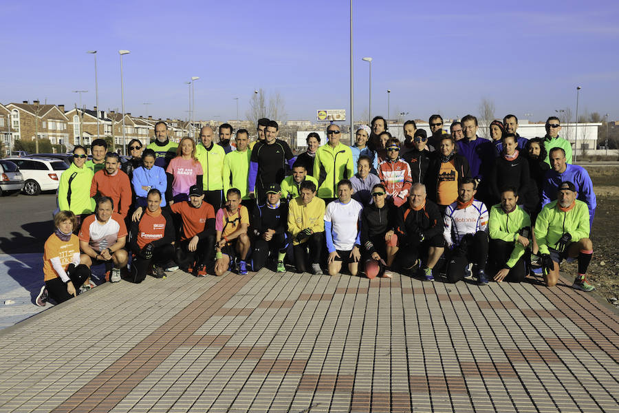 Fotos: Quinta sesión preparatoria para la Media Maratón de Salamanca