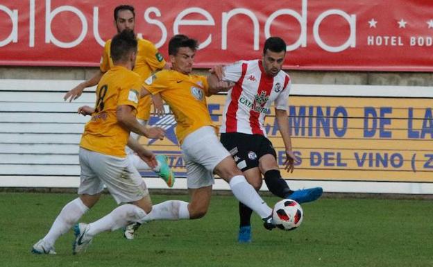 Una acción de la primera vuelta en Zamora. 