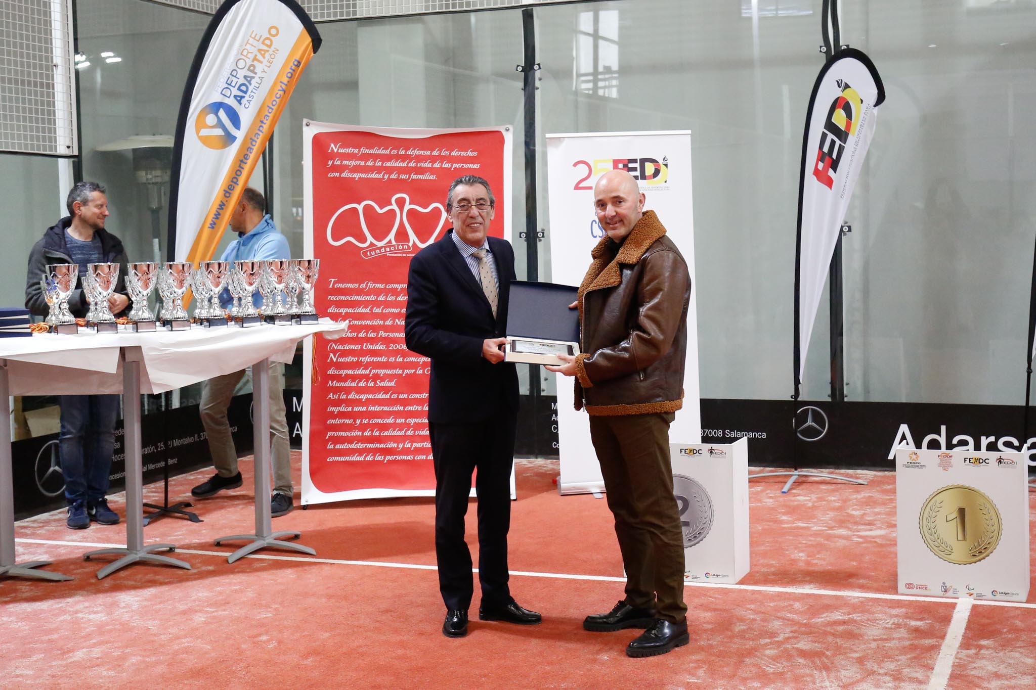 Fotos: Entrega de premios del VI Campeonato de España de Pádel Adaptado