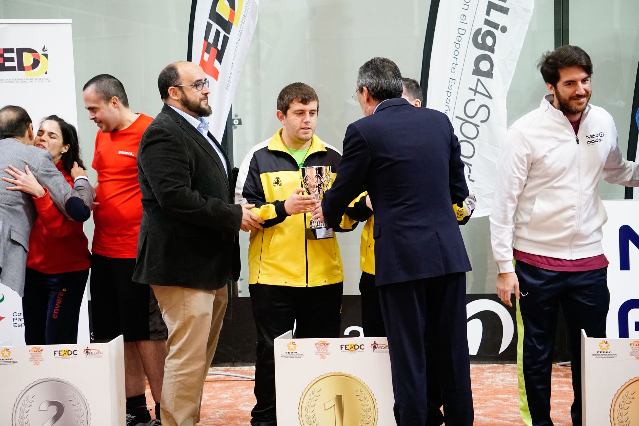 Fotos: Entrega de premios del VI Campeonato de España de Pádel Adaptado