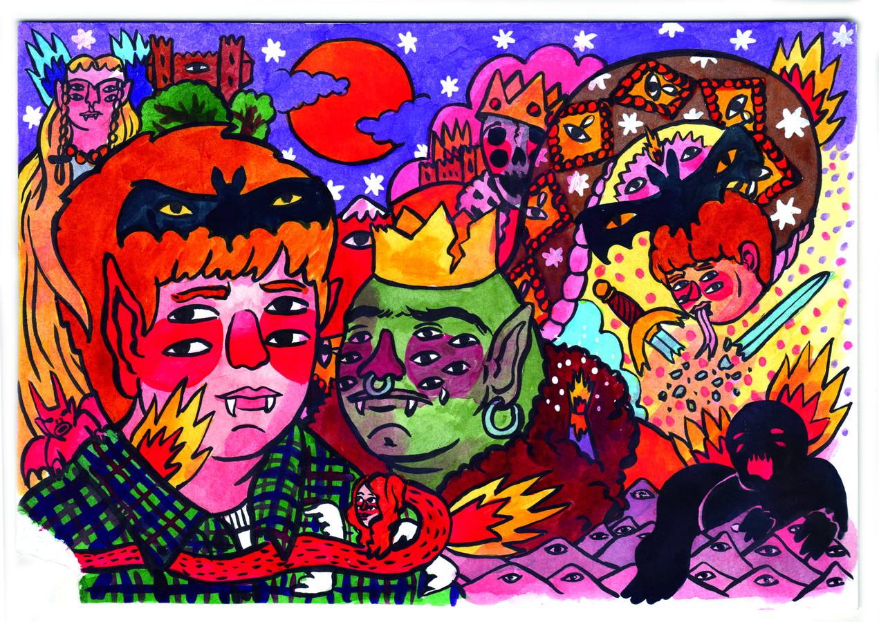 Una narración ilustrada de su infancia y juventud jalonada por los demonios de la depresión y el antídoto de un hijo