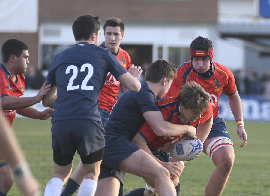 Fotos: Partido de rugby entre España y Francia en Valladolid