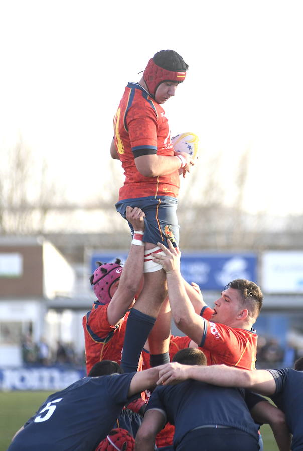 Fotos: Partido de rugby entre España y Francia en Valladolid