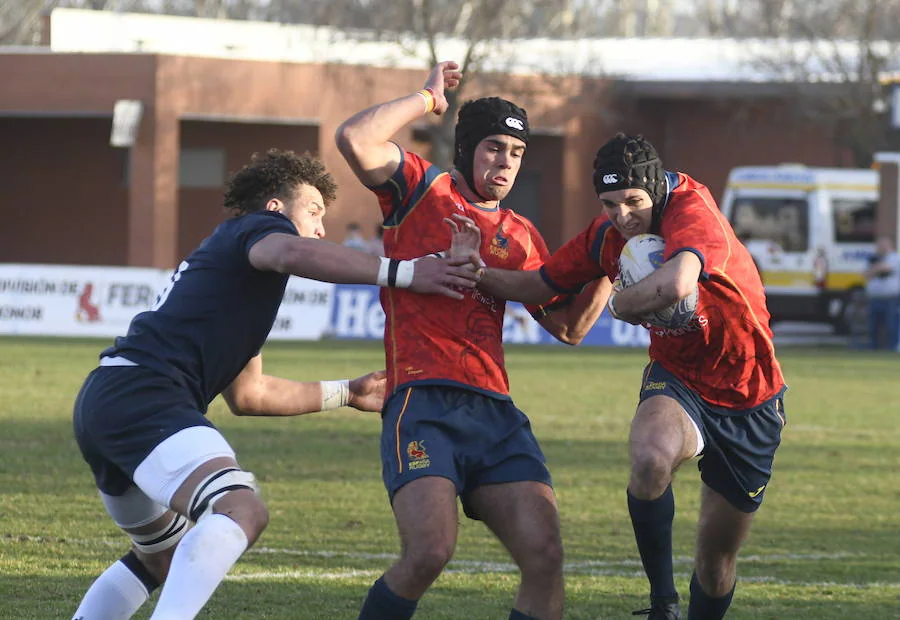 Fotos: Partido de rugby entre España y Francia en Valladolid
