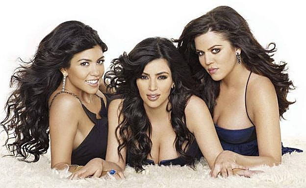 Las hermanas Kourtney, Kim y Khloé Kardashian.