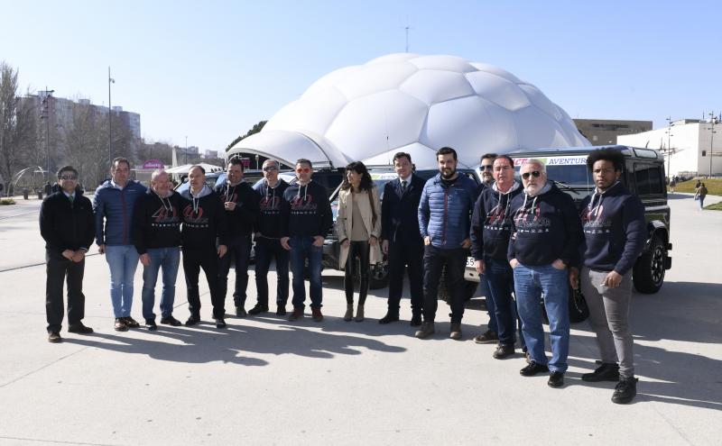 Una docena de vehículos 4x4 participa desde mañana en el Raid Valladolid-Marruecos que lleva medicinas a un hospital