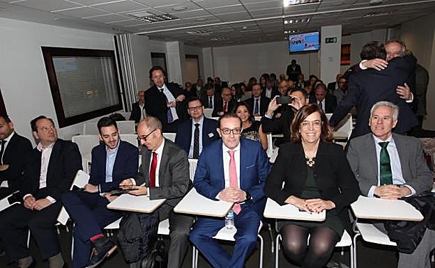 Asistentes a la jornada organizada en la universidad EAE de Madrid.