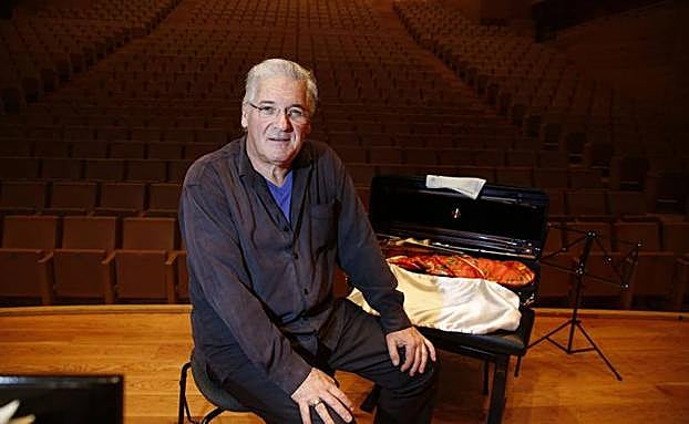 Pinchas Zukerman, en el Miguel Delibes, en 2016. 