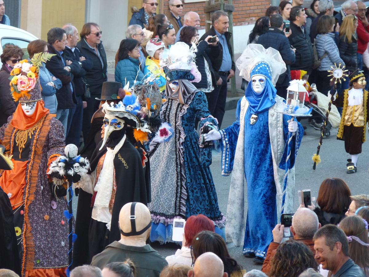 Celebración del carnaval en Tudela de Duero