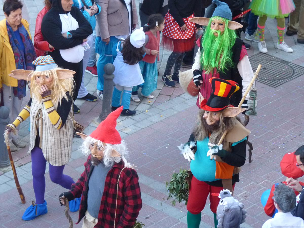 Celebración del carnaval en Tudela de Duero