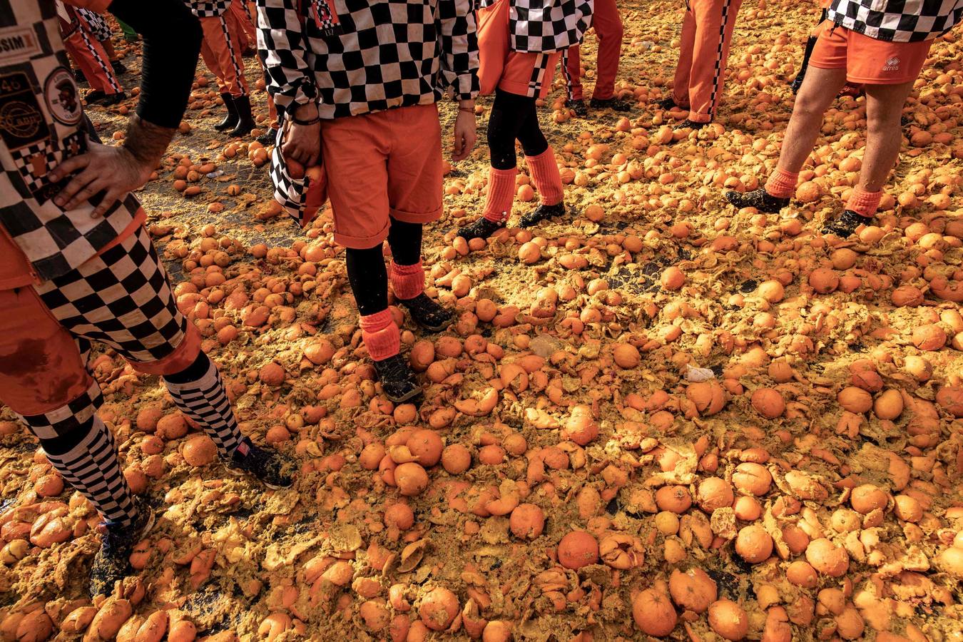 Fotos Batalla De Naranjas En El Carnaval De Ivrea El Norte De Castilla 1090