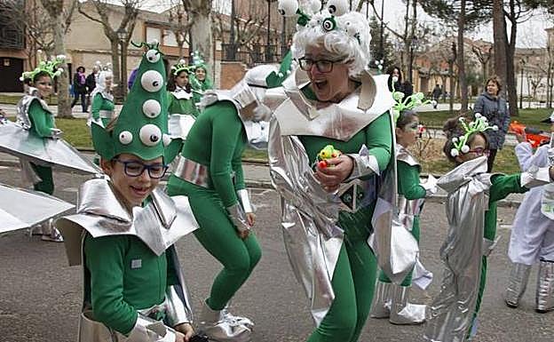 Participantes en el carnaval de Toro.