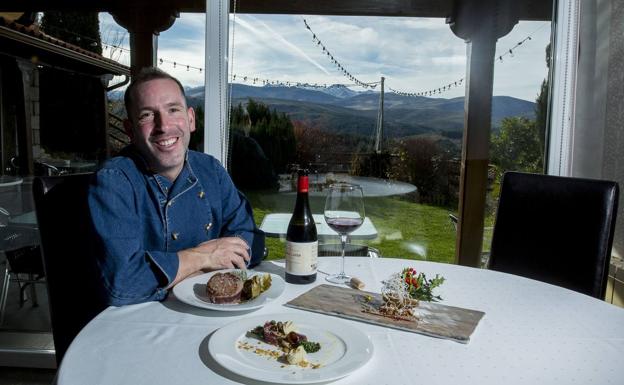 Cocina y paisaje. Roberto García, alma mater de El Milano Real. 