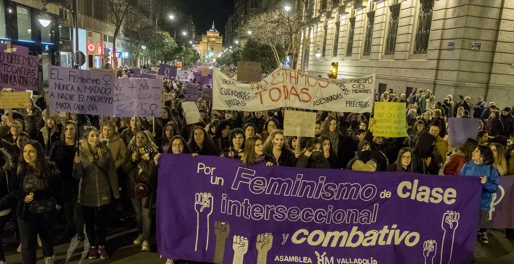 Fotos: Manifestación general del 8-M en Valladolid