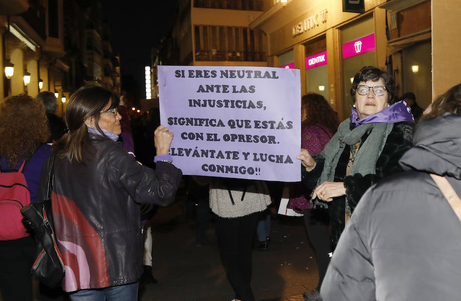 Fotos: Palencia se manifiesta en el Día de la Mujer