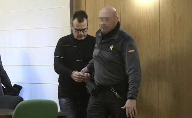 Miguel Ángel López, el Terre, tras conocerse el veredicto. 
