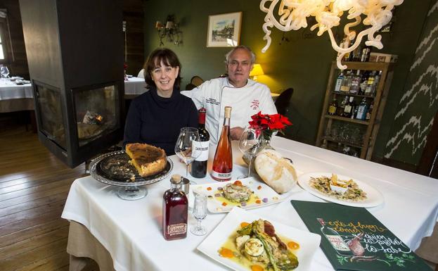 Cocina natural. Olga Ruiz-Rozas y Juan Miguel Ozalla, de Torre Berrueza. 