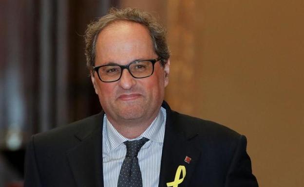 Quim Torra, presidente de la Generalitat.