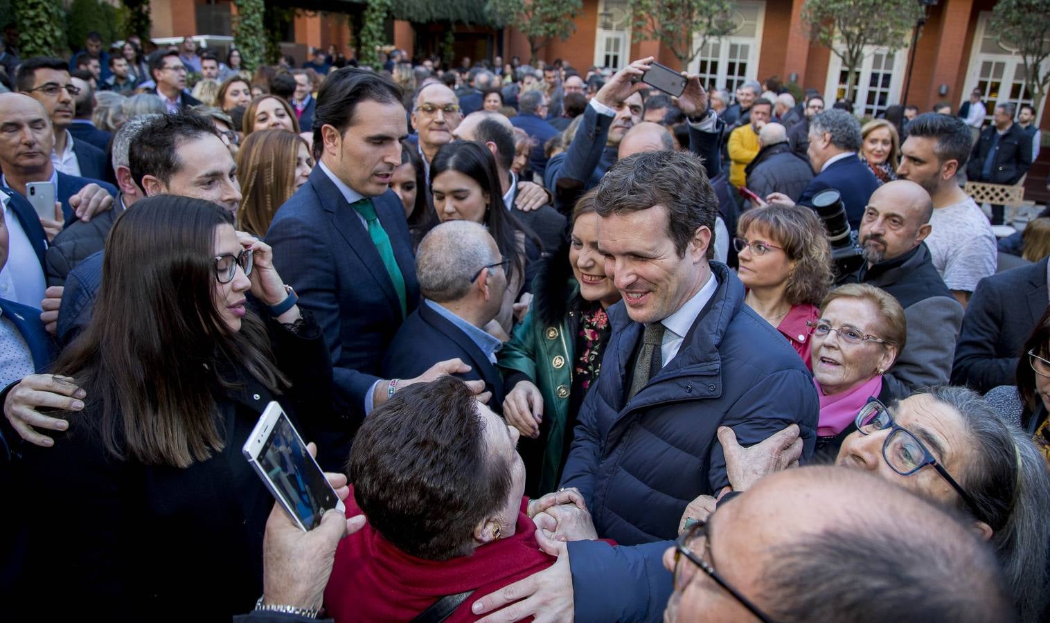 Fotos: Pablo Casado participa en un acto con militantes del Partido Popular en Valladolid