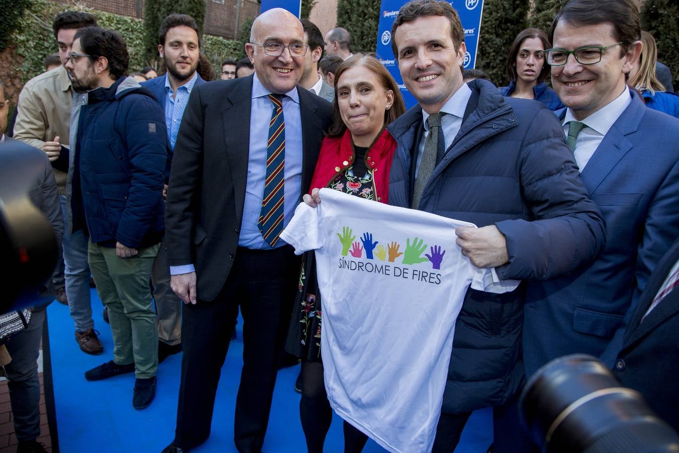 Fotos: Pablo Casado participa en un acto con militantes del Partido Popular en Valladolid