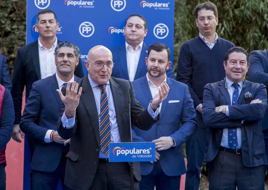 Fotos: Pablo Casado participa en un acto con militantes del Partido Popular en Valladolid