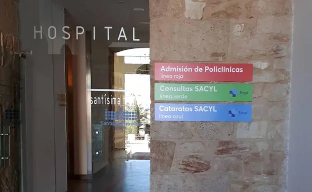 Imagen del acceso de la Santísima Trinidad facilitada por el PSOE.