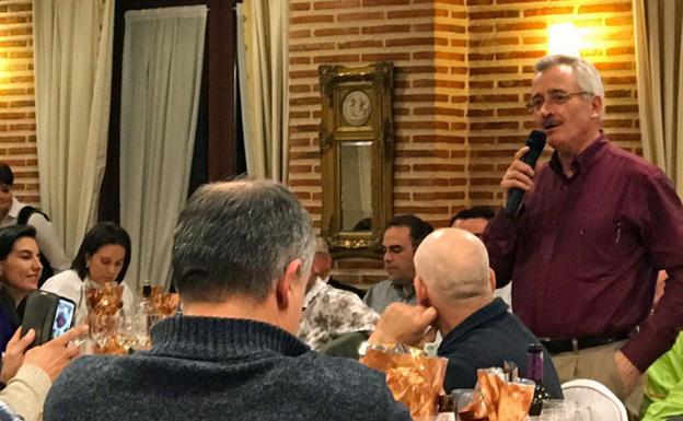 Ortega Lara se dirige a los afiliados en una cena celebrada este fin de semana