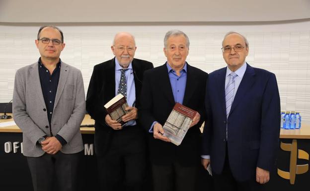 Santiago Santa Cruz, Alfonso Herruzo, José Luis Hernández y Fernando Malmierca. 