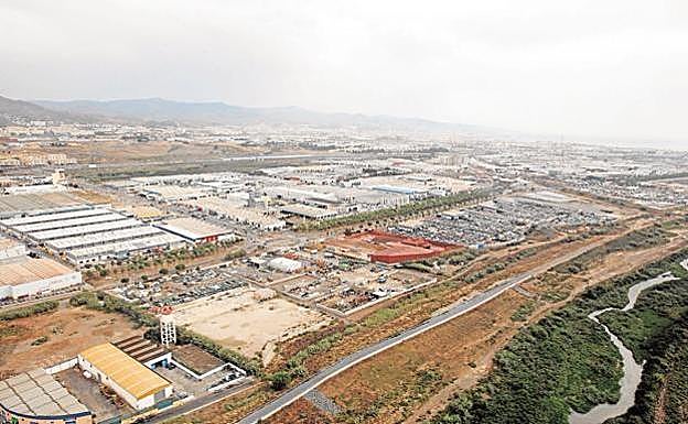 Vista aérea del polígono Guadalhorce (archivo).