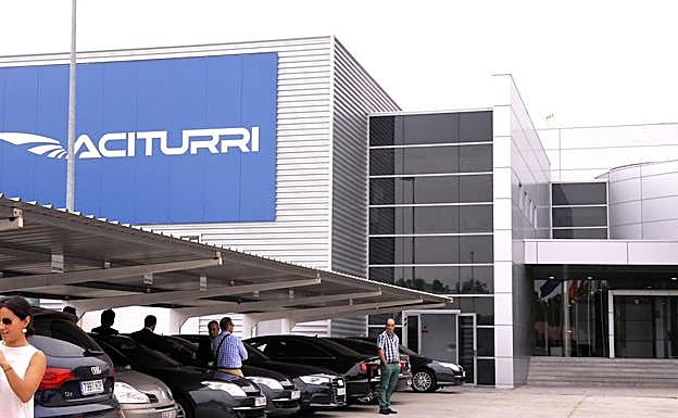 Instalaciones de la empresa Aciturri en el Parque Tecnológico de Boecillo, Valladolid. 