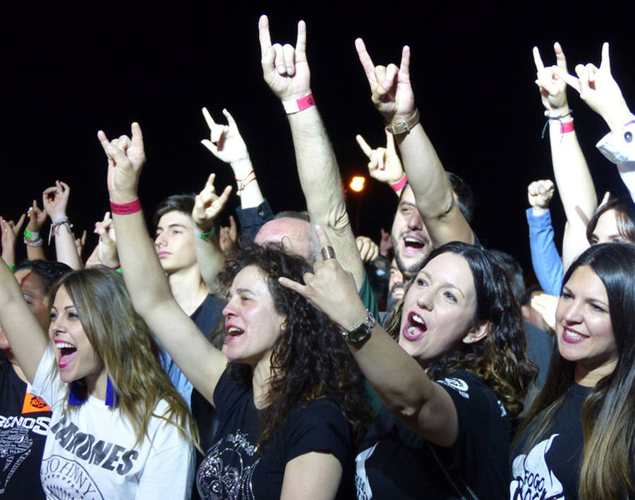 Público en uno de los conciertos de la primera edición.