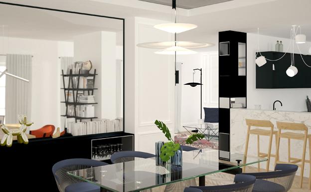 Una de las viviendas diseñadas por Living. 