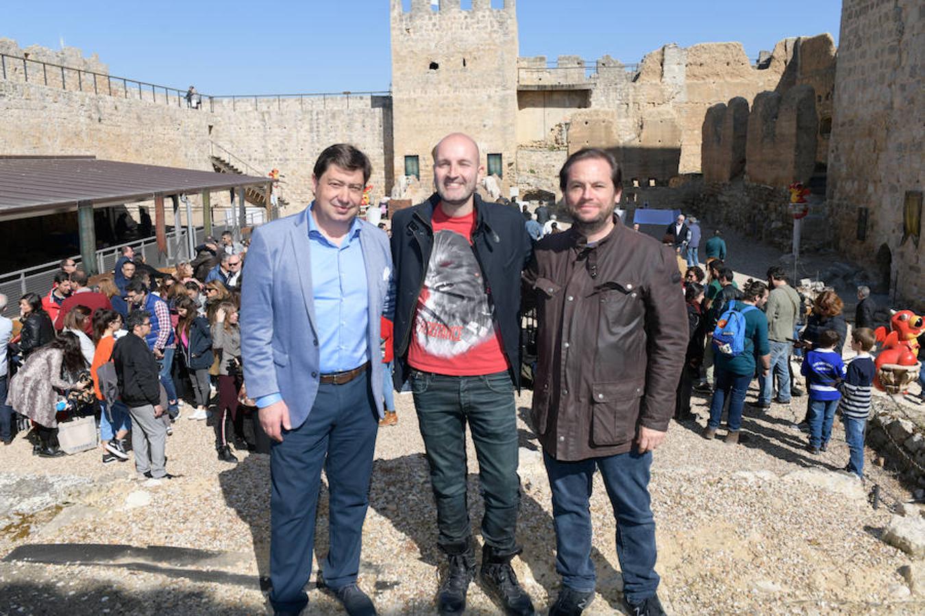 Inauguración del castillo encantado de Trigueros del Valle.