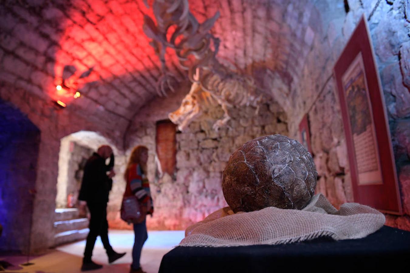 Inauguración del castillo encantado de Trigueros del Valle.