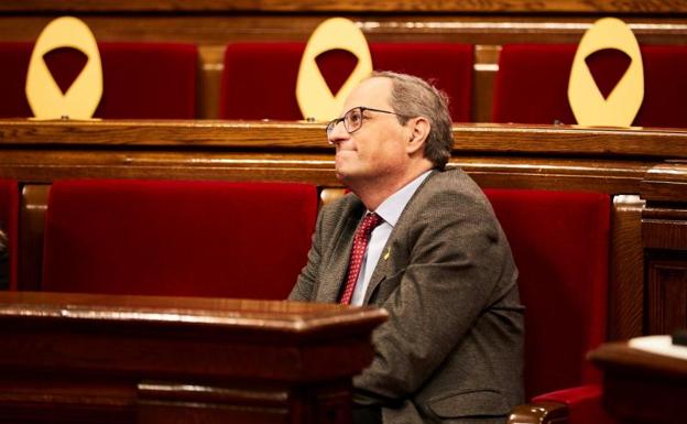 El 'president' Quim Torra. 