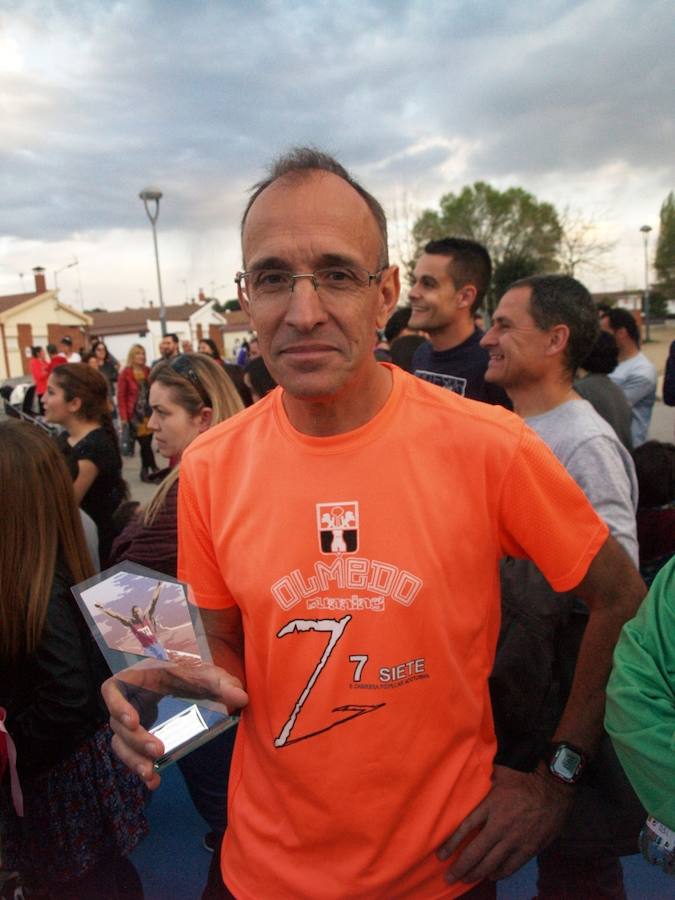 Carrera popular en Pedrajas de San Esteban en favor de la Asociación Española contra el Cáncer