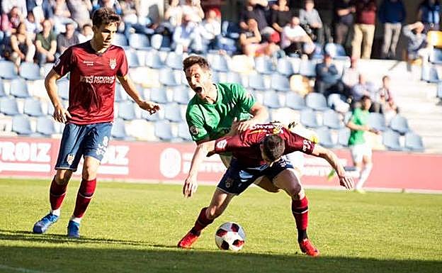 Una acción del encuentro en Pasarón. 