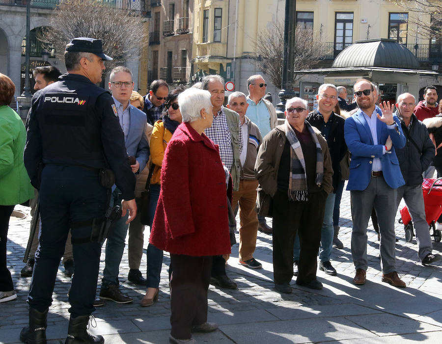 Fotos: Visita de Pedro Sánchez a Segovia