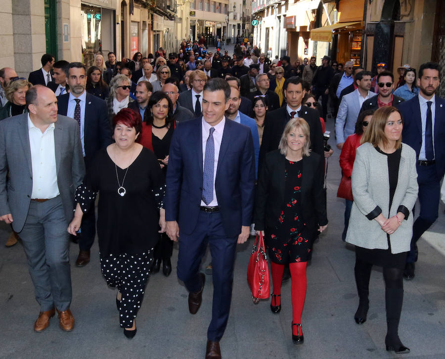 Fotos: Visita de Pedro Sánchez a Segovia